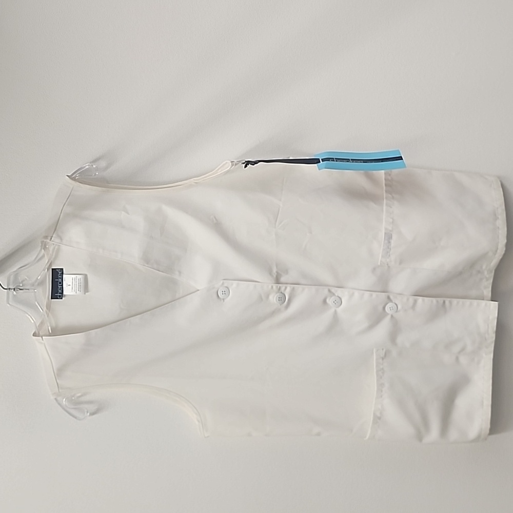 Cherokee Uniforms "Scrub" White Vest Size Small